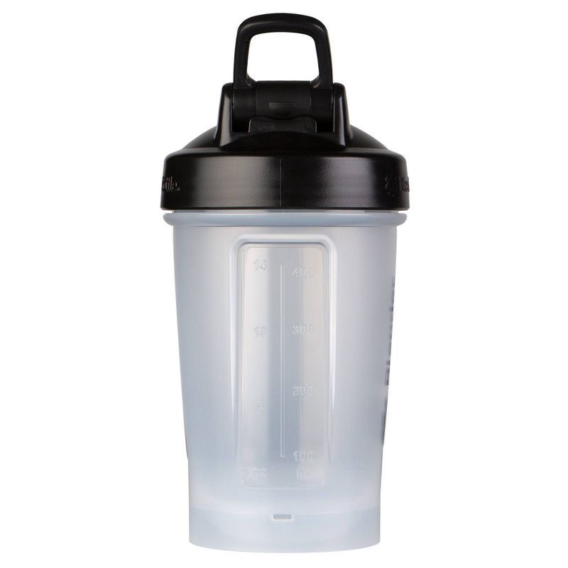 slide 2 of 4, BlenderBottle 20oz Classic Bottle - Clear/Black, 1 ct