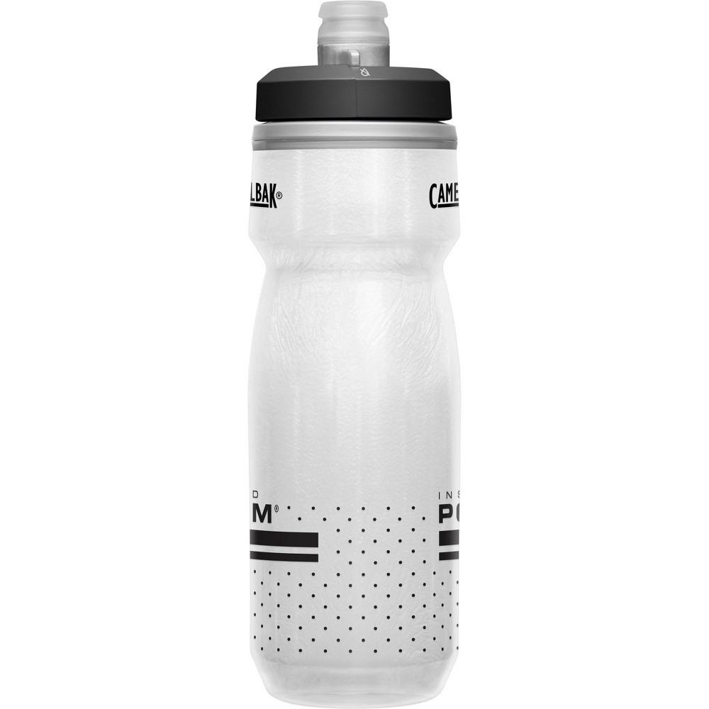 slide 3 of 5, CamelBak 21oz Podium Chill Insulated Squeeze Water Bottle - White/Black, 21 oz