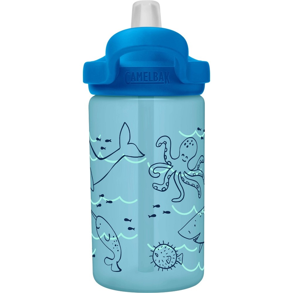 CamelBak Eddy+ 14oz Kids' Tritan Renew Water Bottle - Sea