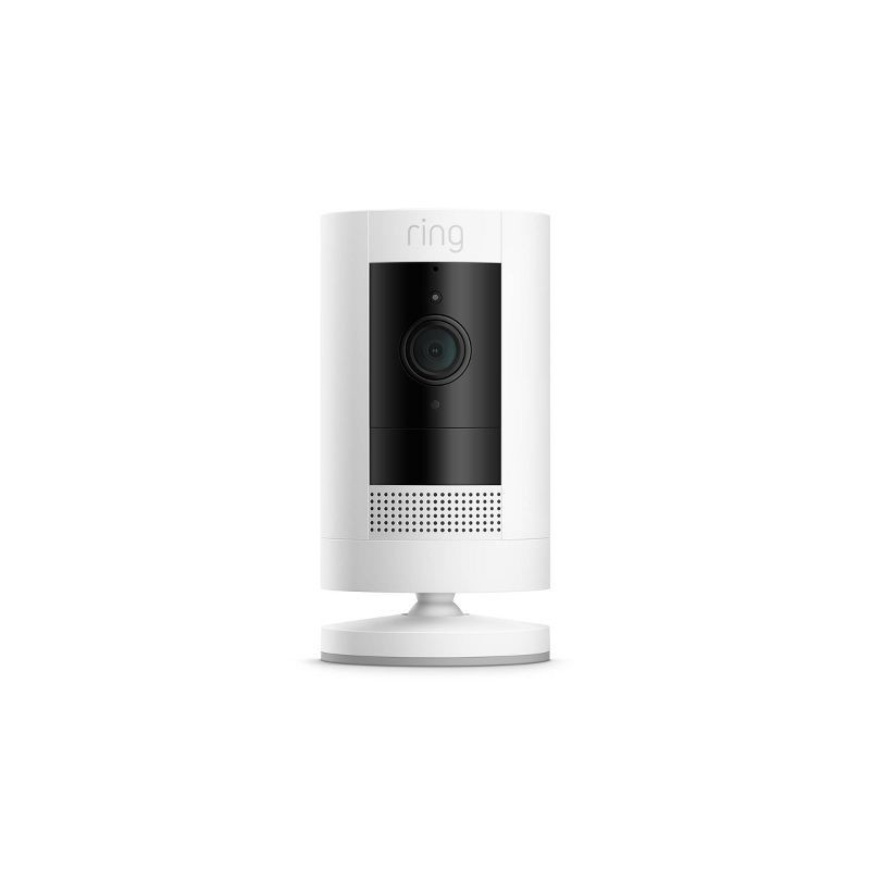 slide 1 of 9, Ring Outdoor Cam (Stick Up Cam) 1080p Wireless Security Camera (Battery), 1 ct