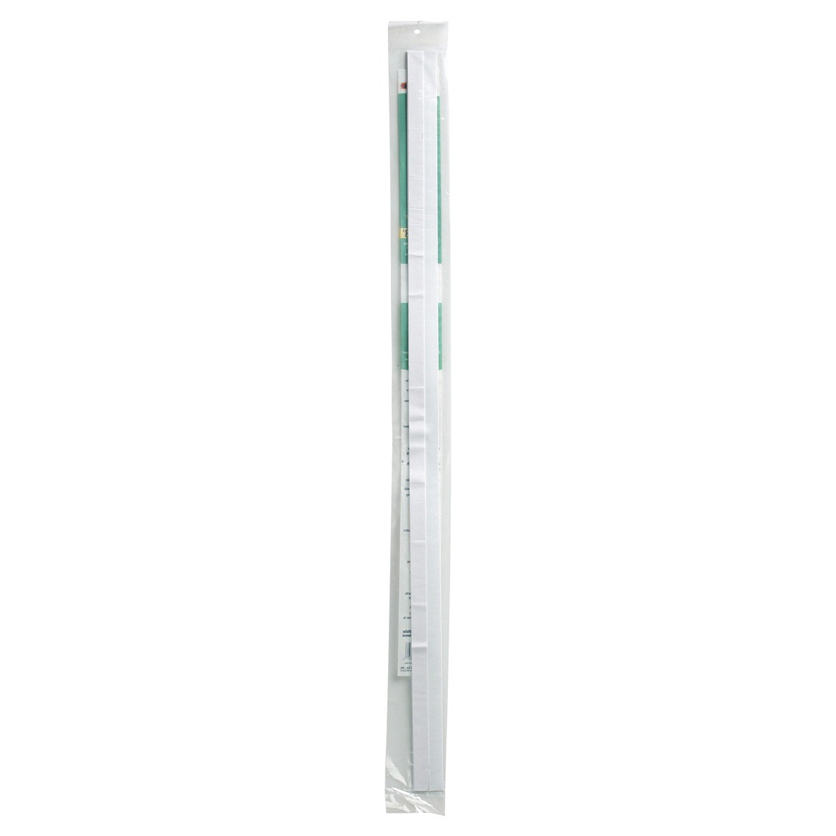 slide 2 of 2, Frost King Self-Stick Door Sweep, 1-1/2" x 36", White, 1 1/4 in x 36 in
