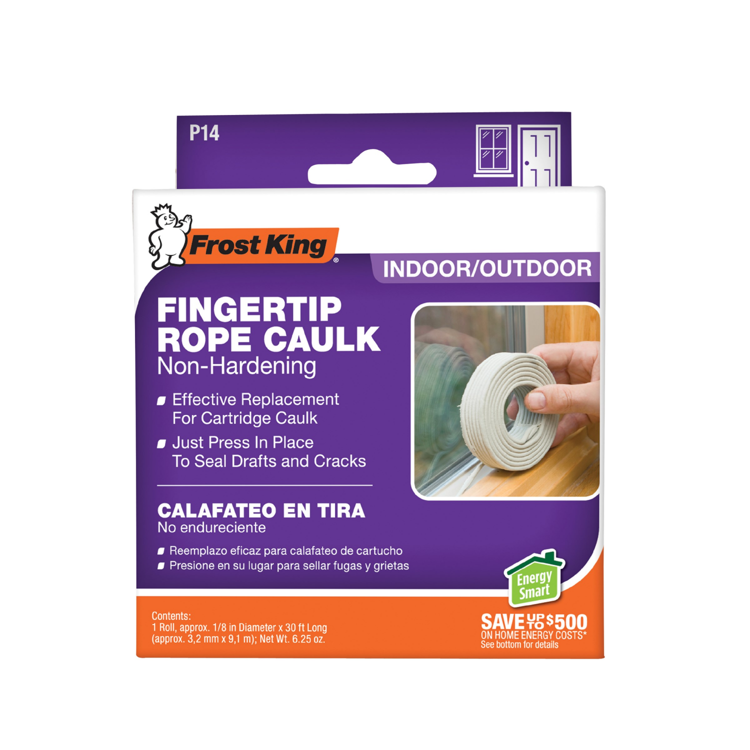 slide 1 of 4, Frost King Caulking Cord Gap Filler, 1 ct