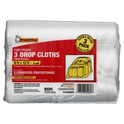 Frost King Clear Drop Cloths