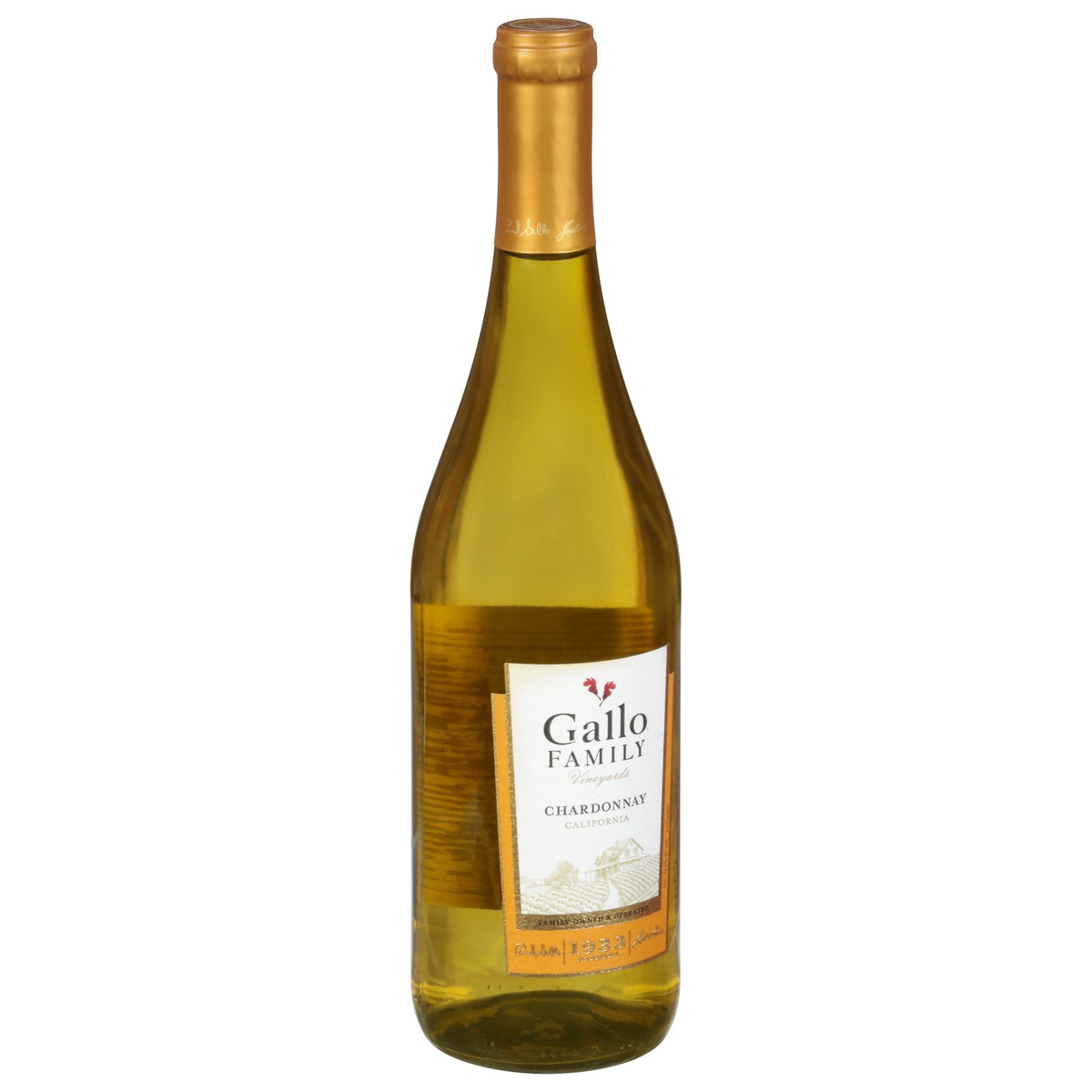slide 5 of 12, Gallo Family Vineyards White Wine, 750 ml