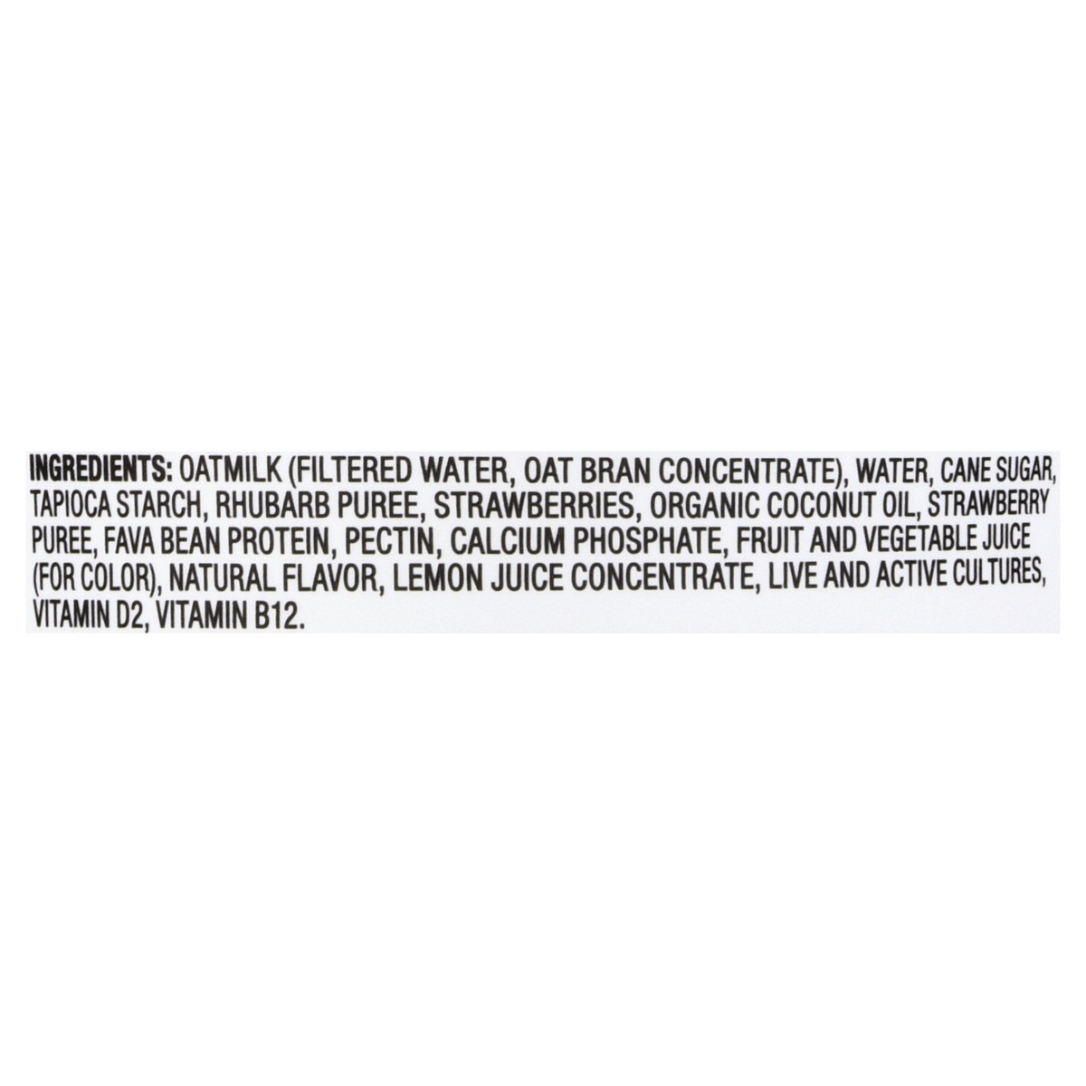 slide 9 of 10, So Delicious Dairy Free Oat Milk Yogurt Alternative, Strawberry Rhubarb, Vegan, 5.3 oz., 5.3 oz