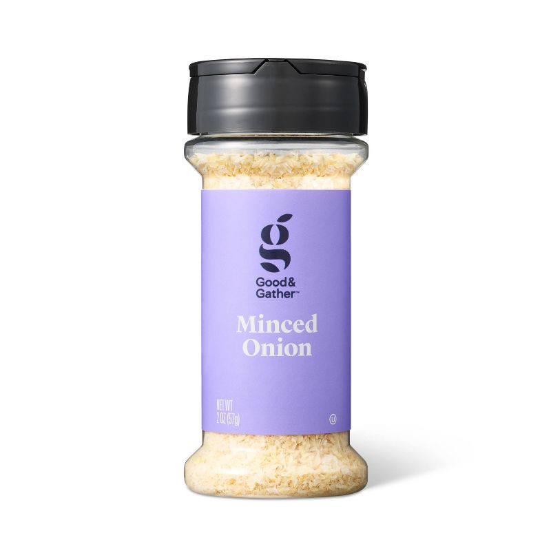 slide 1 of 3, Minced Onion - 2oz - Good & Gather™, 2 oz