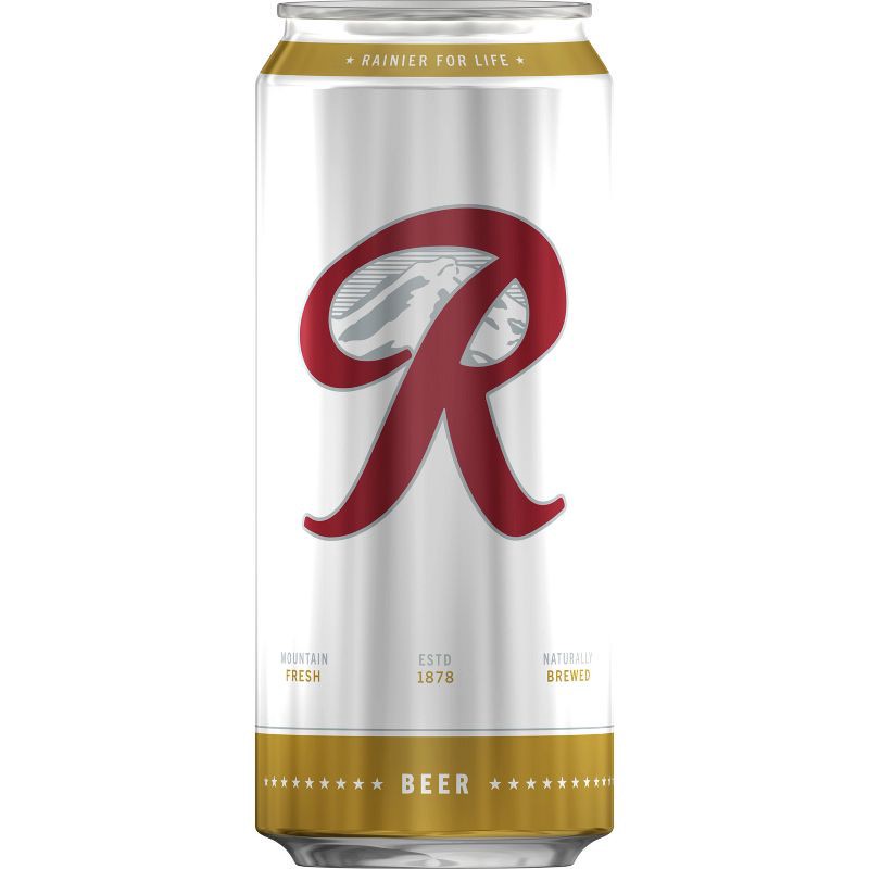 slide 2 of 8, Rainier Beer - 6pk/16 fl oz Cans, 6 ct; 16 fl oz