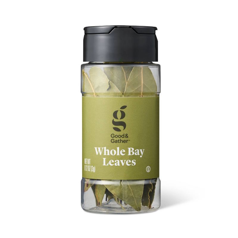 slide 1 of 3, Whole Bay Leaves - 0.12oz - Good & Gather™, 0.12 oz