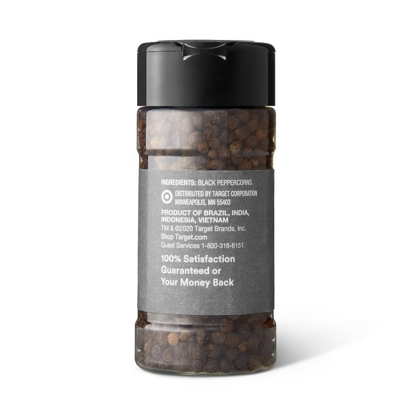 slide 3 of 3, Whole Black Peppercorn - 2.37oz - Good & Gather™, 2.37 oz