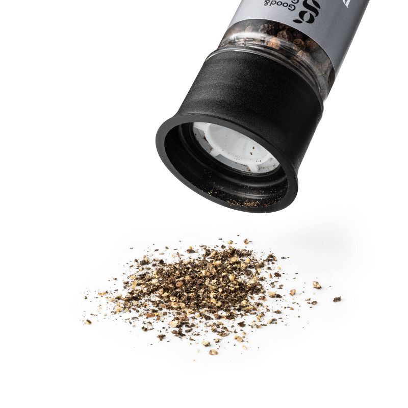 slide 2 of 3, Black Peppercorn Grinder - 1.58oz - Good & Gather™, 1.58 oz