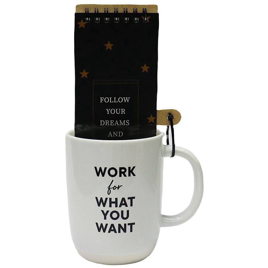 slide 1 of 1, Modern Expressions Mug & Notebook Set, 1 ct