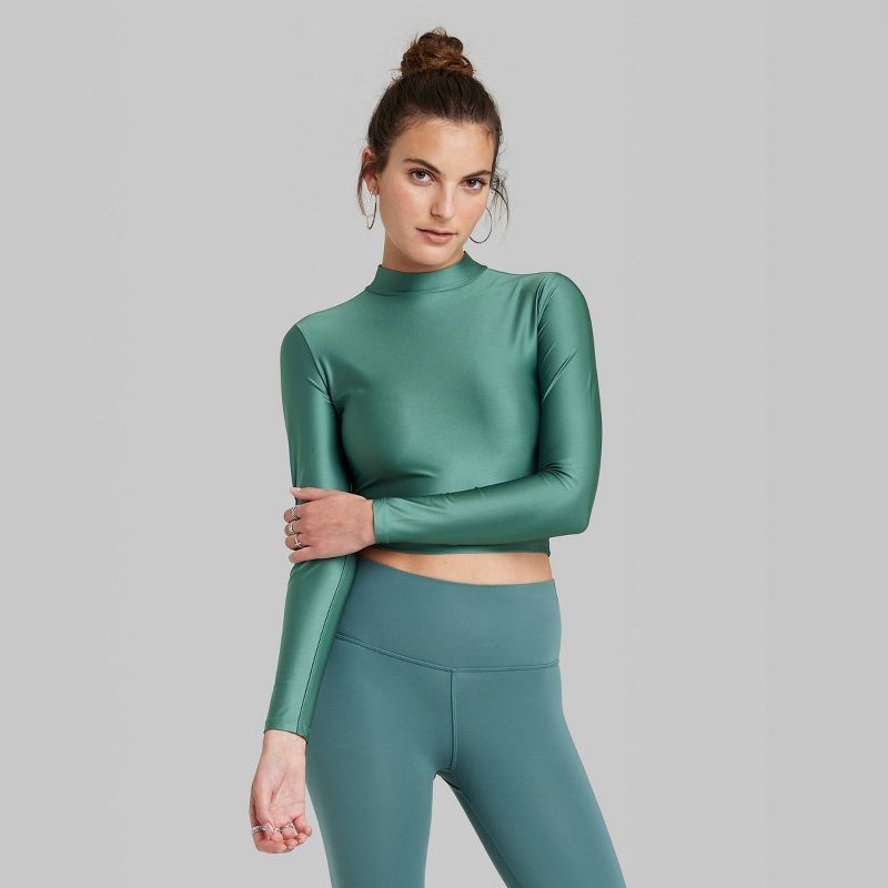 slide 3 of 18, Trio Imitation Rhodium with Glass Crystal Rhinestone Hoop Stud Earring Set 3pc - Wild Fable™ White Crystal: Sparkly Hoops, Nickel-Free Metal, 3 ct