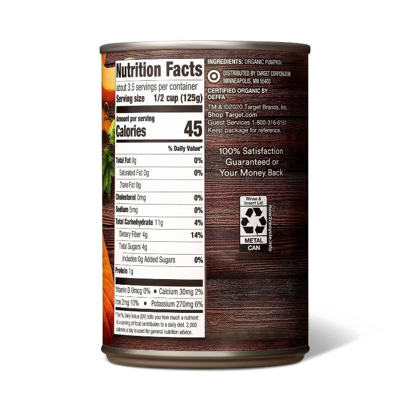 slide 2 of 3, Organic Pumpkin - 15oz - Good & Gather™, 15 oz