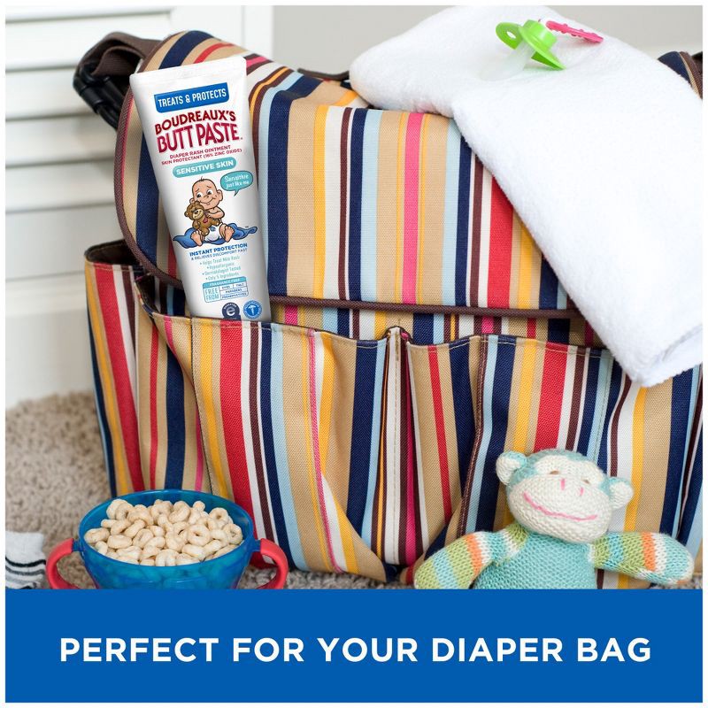 slide 7 of 8, Boudreaux's BP Boudreaux's Butt Paste Baby Diaper Rash Cream for Sensitive Skin - 4oz, 4 oz