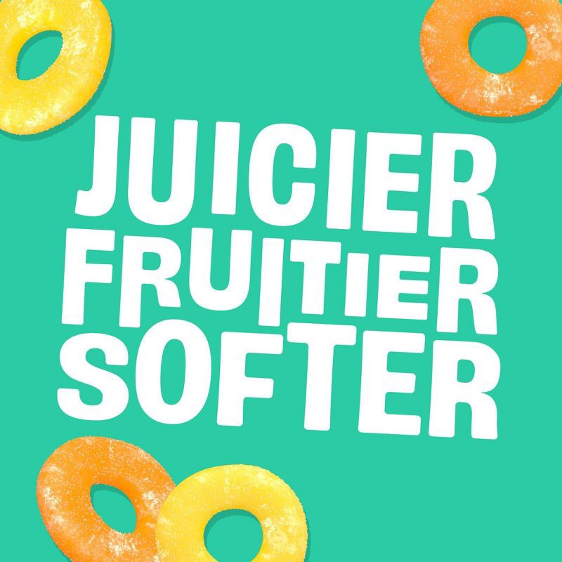 slide 7 of 7, SmartSweets Peach Rings Sour Gummy Candy - 1.8oz, 1.8 oz