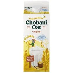 Chobani Plain Plant-Based Oatmilk - 52 fl oz