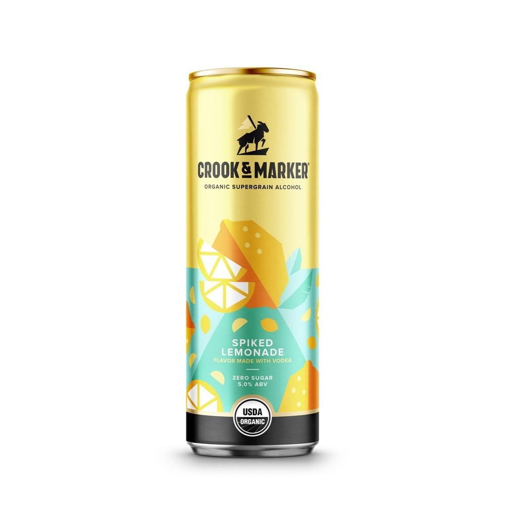 slide 3 of 4, Crook & Marker Spiked Lemonade - 8pk/11.5 fl oz Cans, 8 ct, 11.5 fl oz