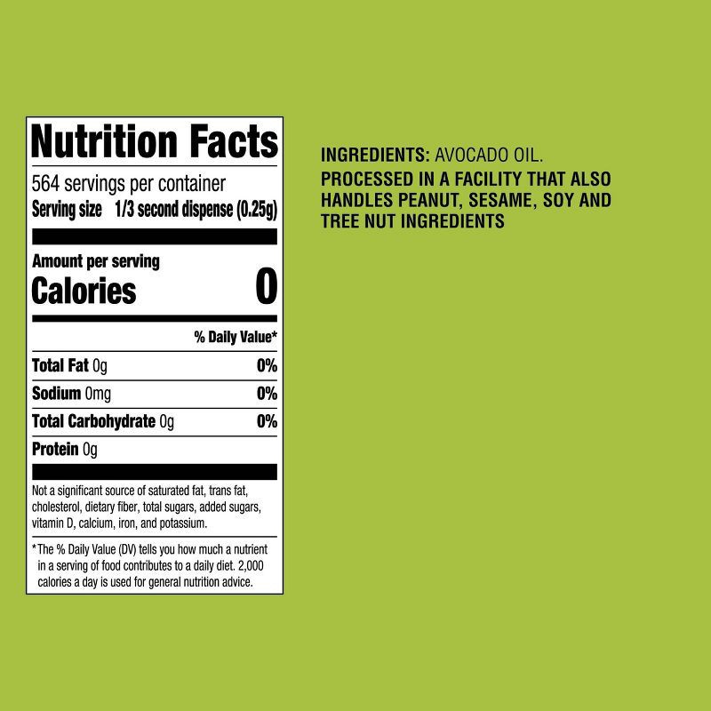 slide 5 of 5, Avocado Oil Cooking Spray - 5oz - Good & Gather™, 5 oz
