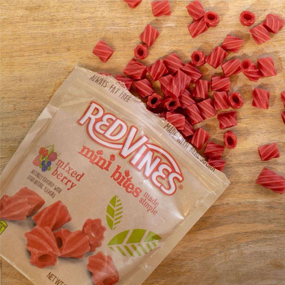 slide 3 of 5, Red Vines Made Simple Mini Bites, 8 oz