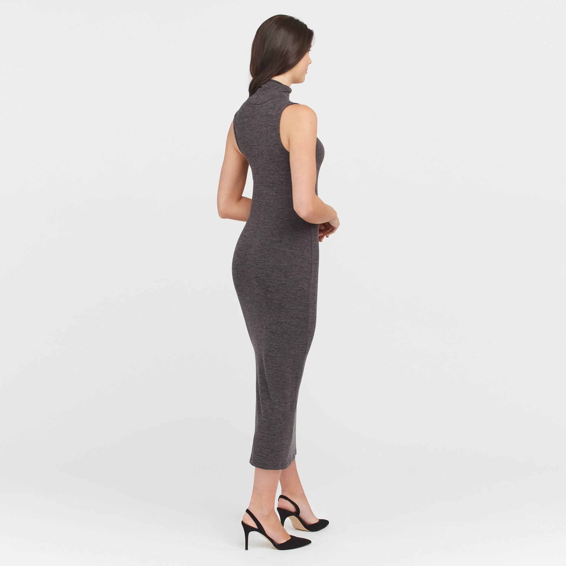 slide 4 of 4, ASSETS by SPANX Women's Thintuition Shaping Mid-Thigh Slimmer - Beige L, 1 ct