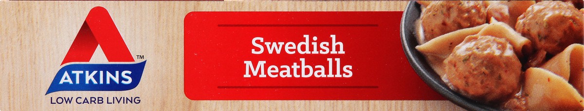 slide 8 of 13, Atkins Swedish Meatballs, 9 oz