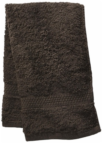 slide 1 of 1, Everyday Living Hand Towel - Coffee Bean, 1 ct