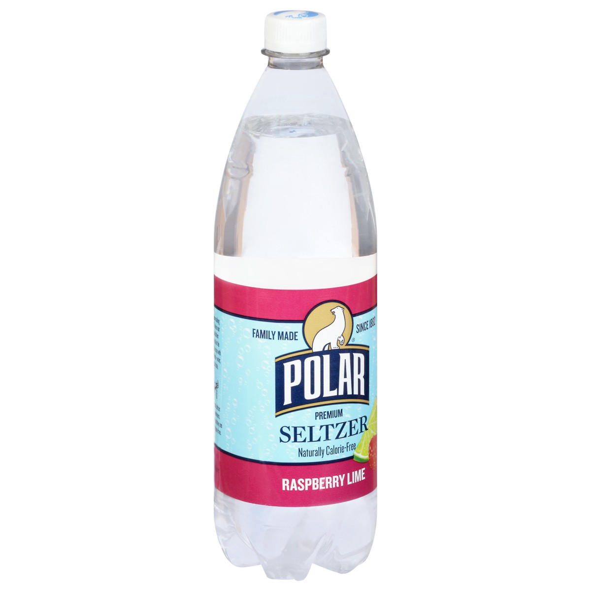 slide 7 of 9, Polar Premium Raspberry Lime Seltzer 33.8 fl oz, 33.8 fl oz