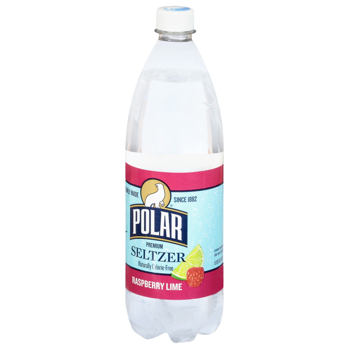 slide 5 of 9, Polar Premium Raspberry Lime Seltzer 33.8 fl oz, 33.8 fl oz