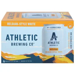 Athletic Brewing Beer, Belgian Style White