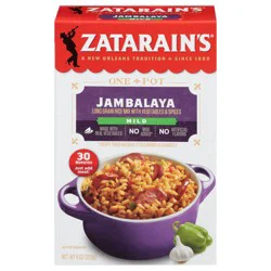 Zatarain's Jambalaya Rice - Mild, 8 oz