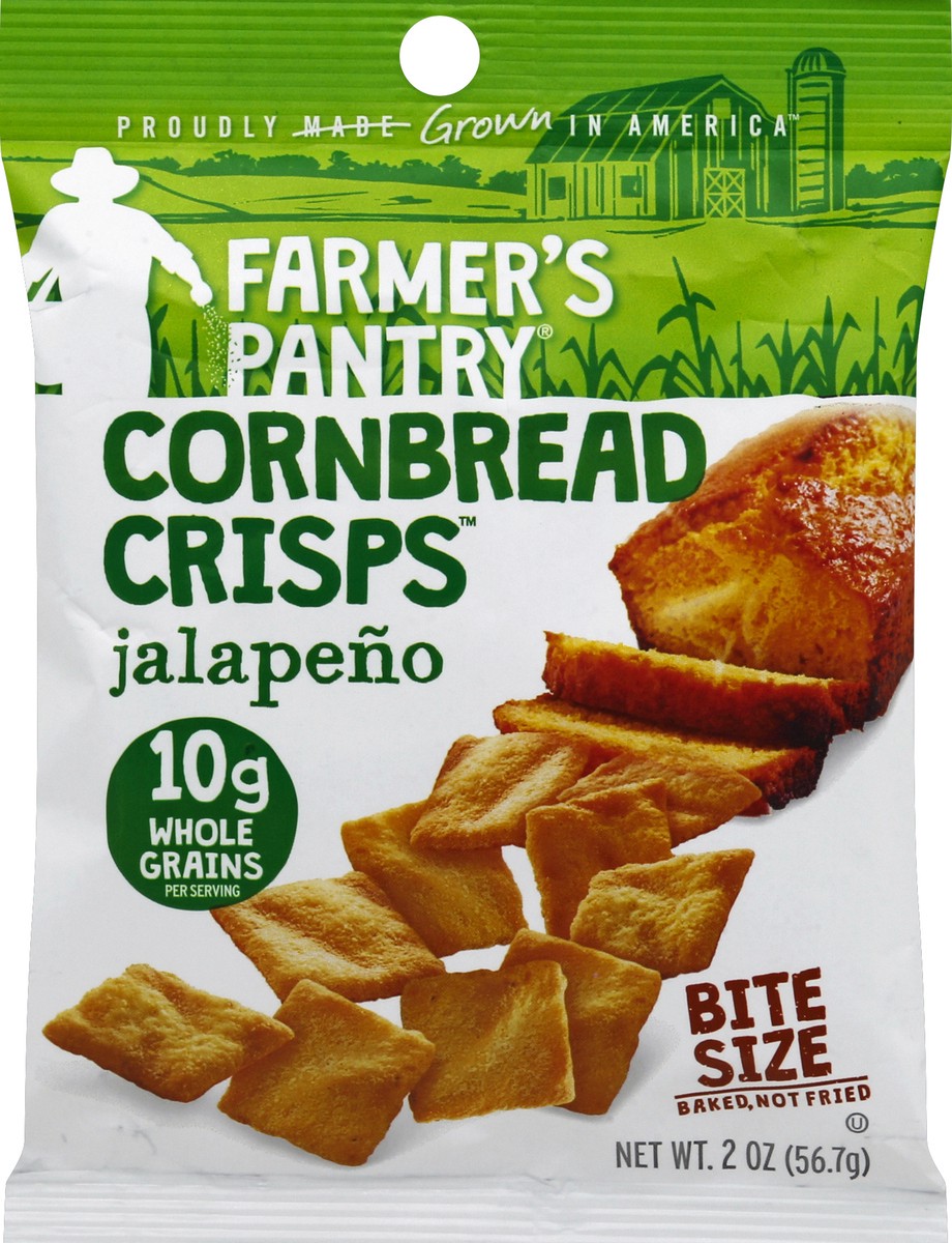 slide 1 of 4, Farmer's Pantry Cornbread Crisps 2 oz, 2 oz