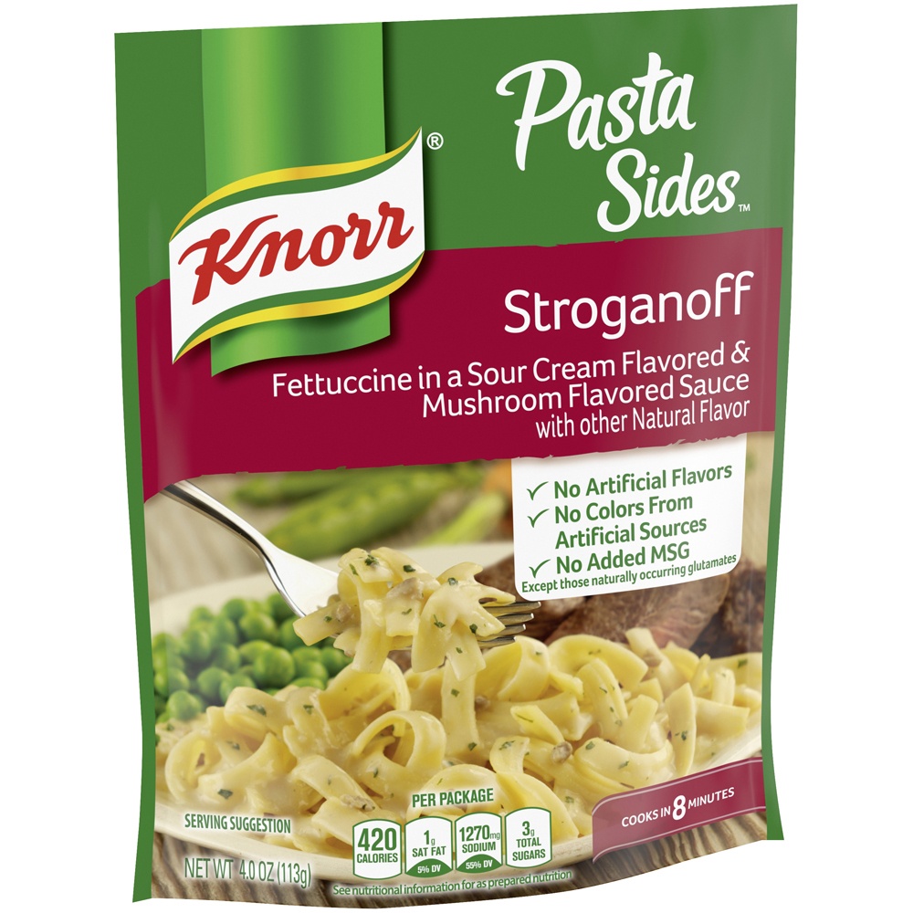 slide 2 of 5, Knorr Stroganoff Pasta Side, 4 oz