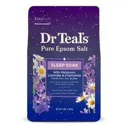 Dr Teal's Sleep Epsom Salt Soak with Melatonin & Essential Oils - 3lbs