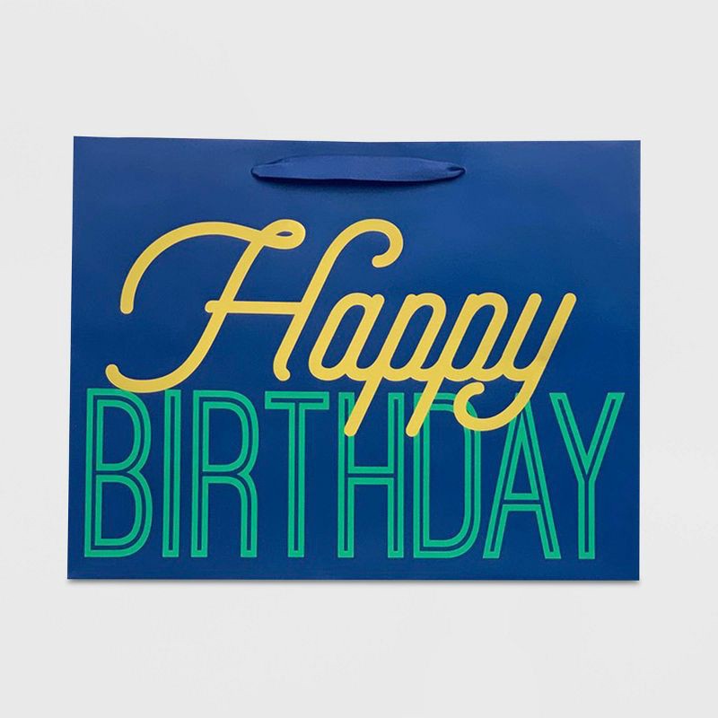 slide 2 of 2, Vogue 'Happy Birthday' Bag Navy - Spritz™, 1 ct