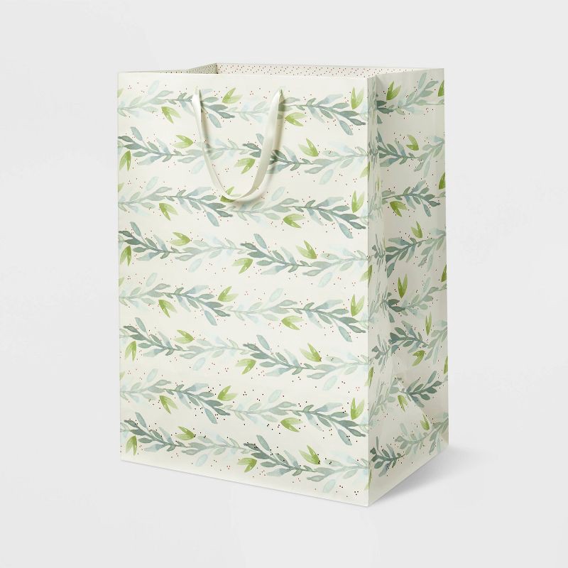 slide 1 of 3, XLarge Greenery Colossal Gift Bag - Spritz™, 1 ct