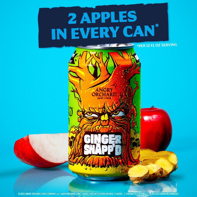 slide 4 of 9, Angry Orchard Hard Cider Seasonal Variety Pack - 12pk/12 fl oz Cans, 12 ct; 12 fl oz