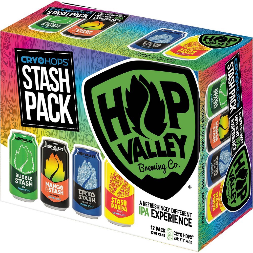 Hop Valley Brewing Co. Hop Valley Brewing IPA Variety Pack - 12pk/12 fl ...