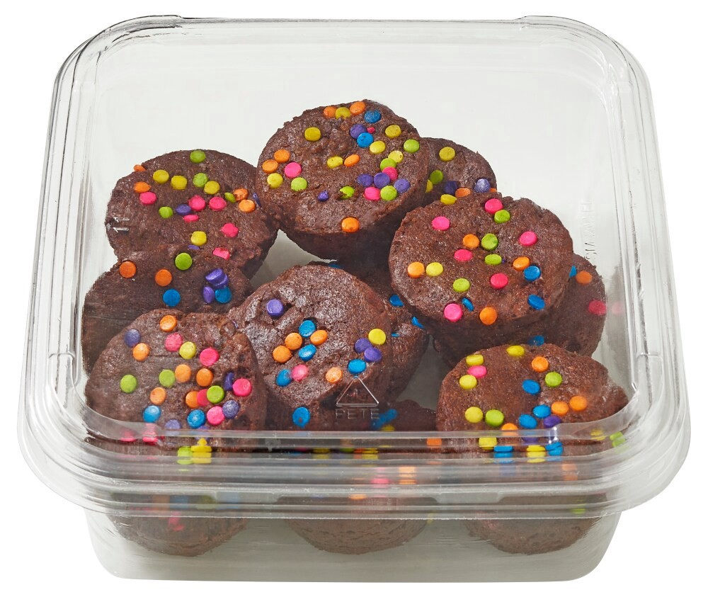 slide 2 of 3, Bakery Fresh Goodness Spring Mini Brownies, 10.9 oz