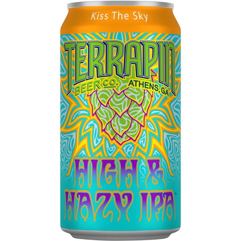 slide 2 of 9, Terrapin Beer Co. Terrapin High & Hazy IPA Beer - 6pk/12 fl oz Cans, 6 ct; 12 fl oz