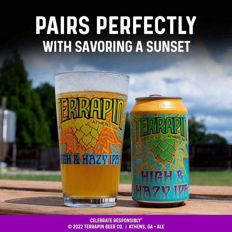 slide 3 of 9, Terrapin Beer Co. Terrapin High & Hazy IPA Beer - 6pk/12 fl oz Cans, 6 ct; 12 fl oz