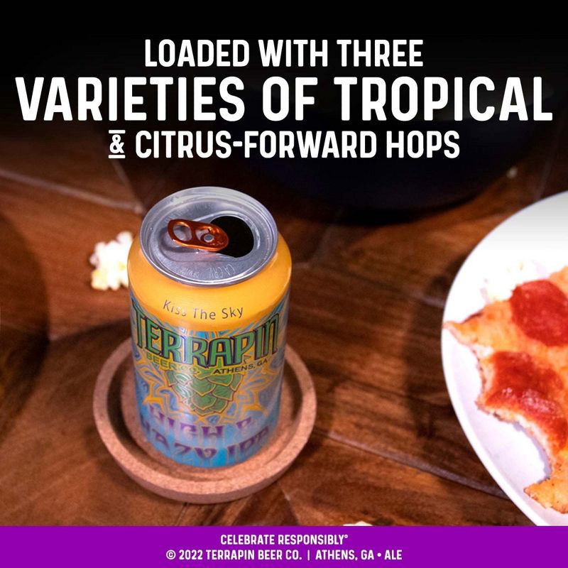 slide 8 of 9, Terrapin Beer Co. Terrapin High & Hazy IPA Beer - 6pk/12 fl oz Cans, 6 ct; 12 fl oz