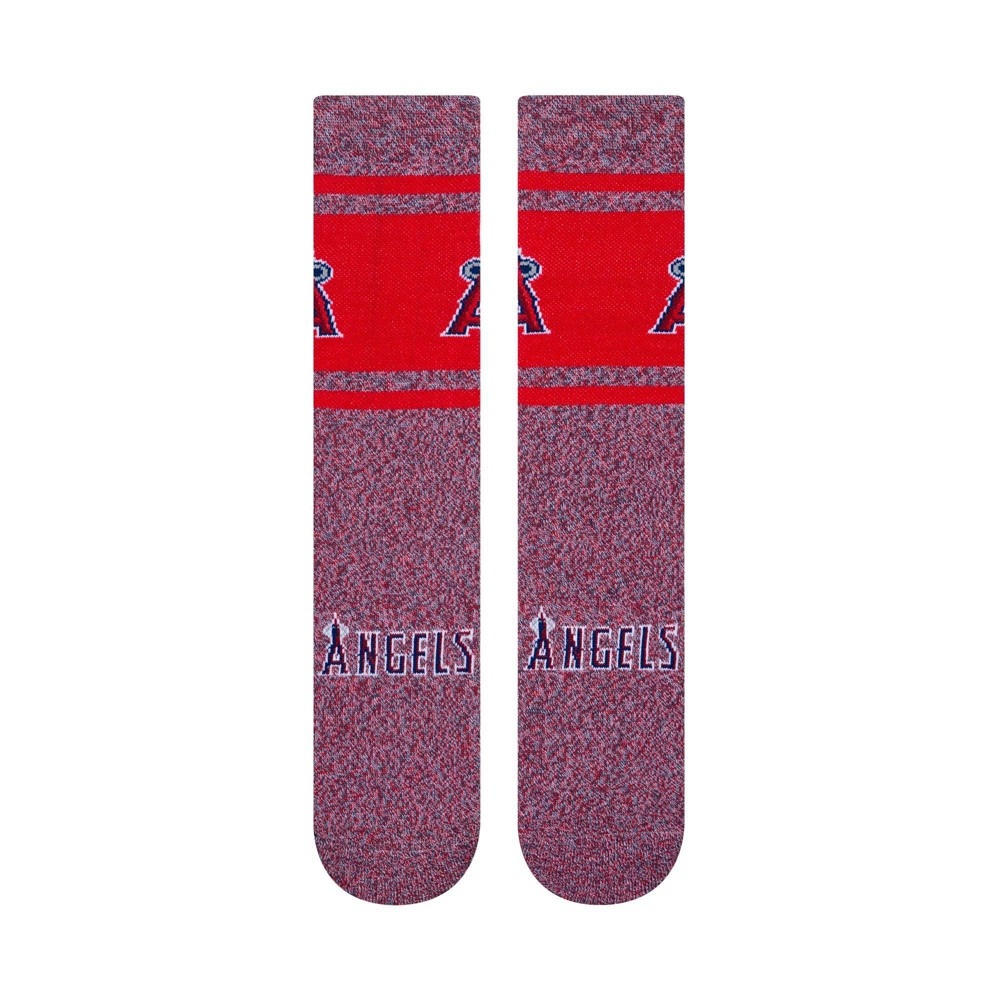 slide 2 of 3, MLB Los Angeles Angels Varsity Crew Socks, 1 ct