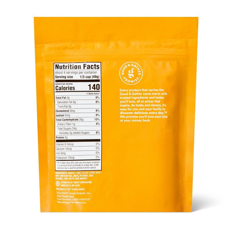 slide 2 of 4, Dried Sweetened Mangos - 6oz - Good & Gather™, 6 oz