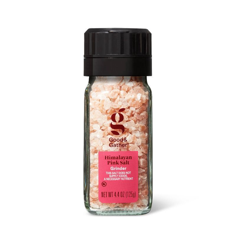 slide 1 of 3, Himalayan Pink Salt Grinder - 4.4oz - Good & Gather™, 4.4 oz