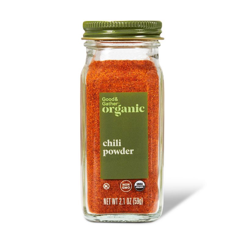 slide 1 of 3, Organic Chili Powder - 2.1oz - Good & Gather™, 2.1 oz