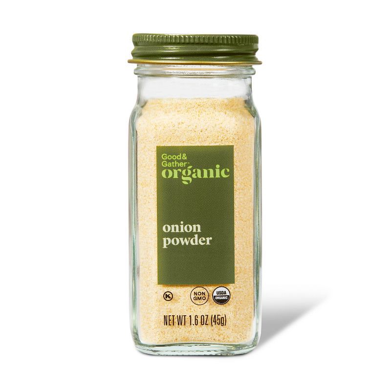 slide 1 of 3, Organic Onion Powder - 1. 6oz - Good & Gather™, 6 oz