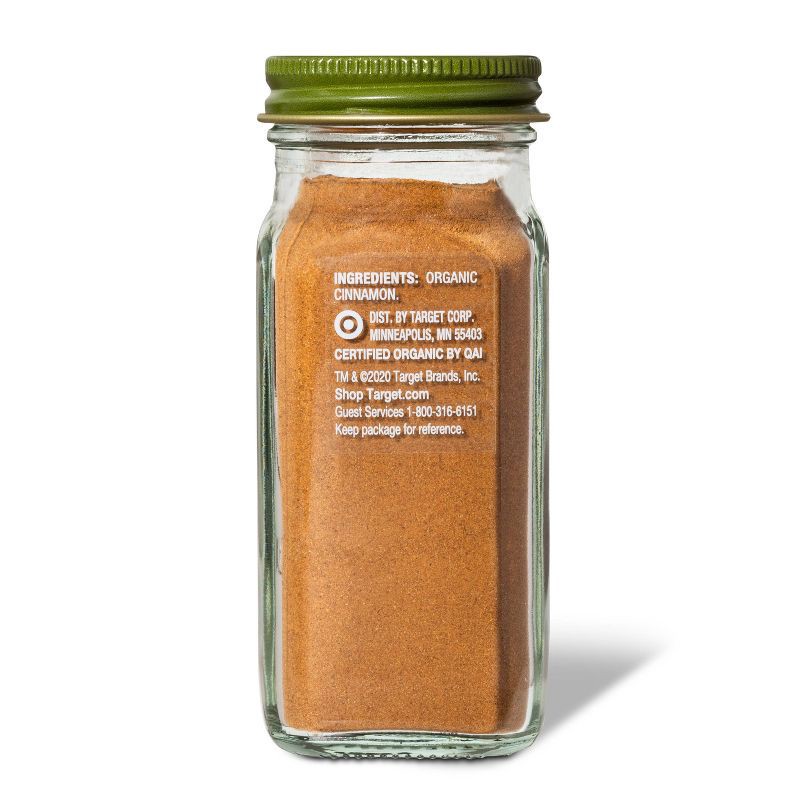 slide 3 of 3, Organic Ground Cinnamon - 1.5oz - Good & Gather™, 1.5 oz