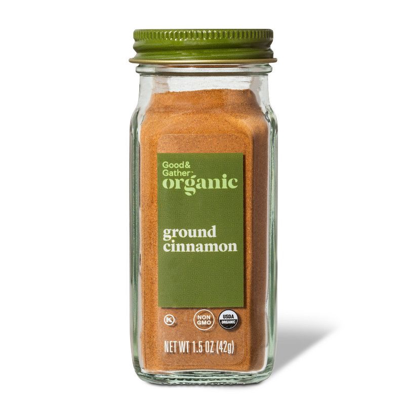 slide 1 of 3, Organic Ground Cinnamon - 1.5oz - Good & Gather™, 1.5 oz