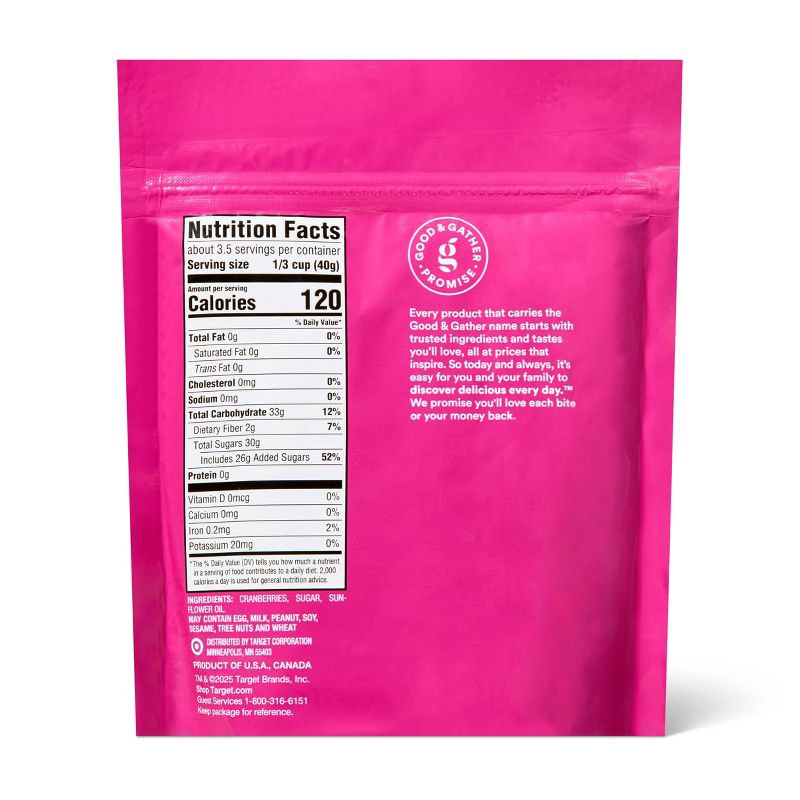 slide 2 of 4, Dried Cranberries - 5oz - Good & Gather™, 5 oz