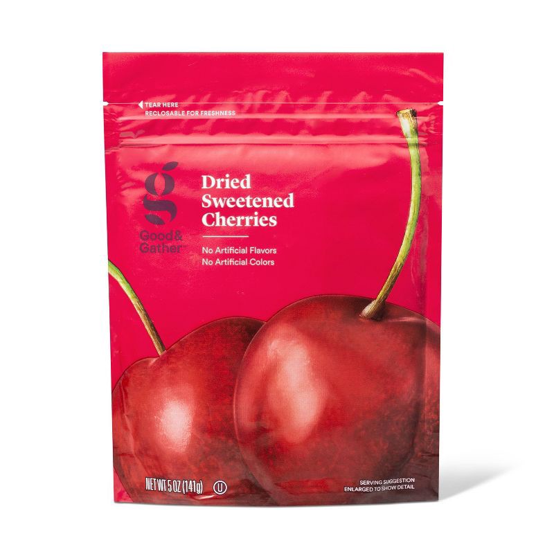 slide 1 of 3, Dried Sweetened Cherries - 5oz - Good & Gather™, 5 oz